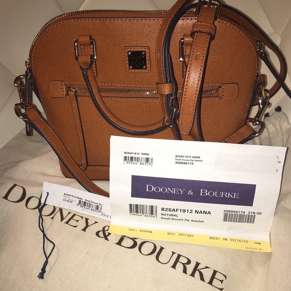Dooney & Bourke Small Domed Zip Satchel